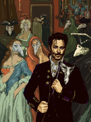 Commemorative Masquerade Ball for a very special guest of The Degenaissance, by ɐʇɐɹ